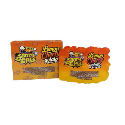 25 Pack 3.5g Shaped Bags & Boxes Set - Kandy Depo Lemon Cherry Gelato