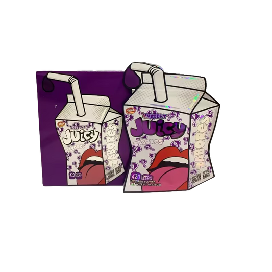 25 Pack 3.5g Shaped Bags & Boxes Set - Zabores Mystery Juicy