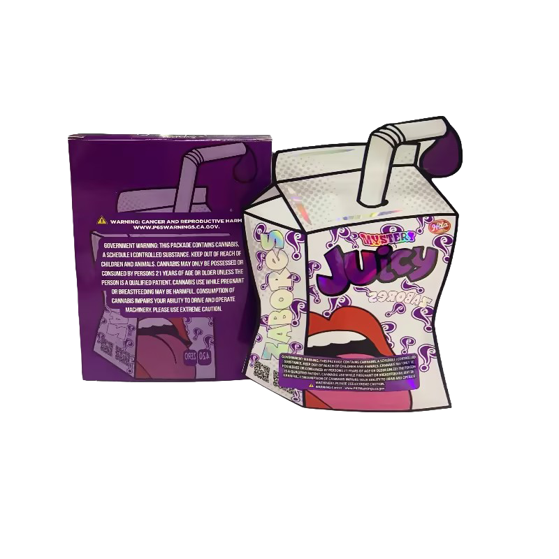 25 Pack 3.5g Shaped Bags & Boxes Set - Zabores Mystery Juicy