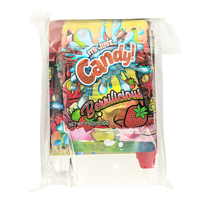 25 Pack – 3.5g Shaped Mylar Bags & Boxes Set (5 Design Mix) Its Just Candy Volume 1