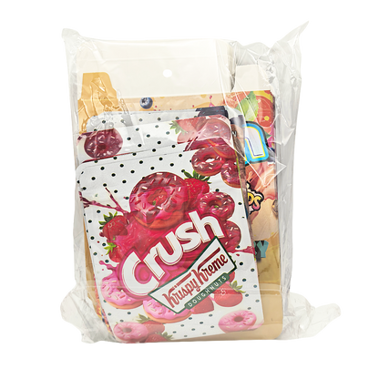 25 Pack – 3.5g Shaped Mylar Bags & Boxes Set (5 Design Mix) Crush Flavors