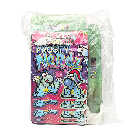 25 Pack – 3.5g Shaped Mylar Bags & Boxes Set (5 Design Mix) Gumbo Styles 2