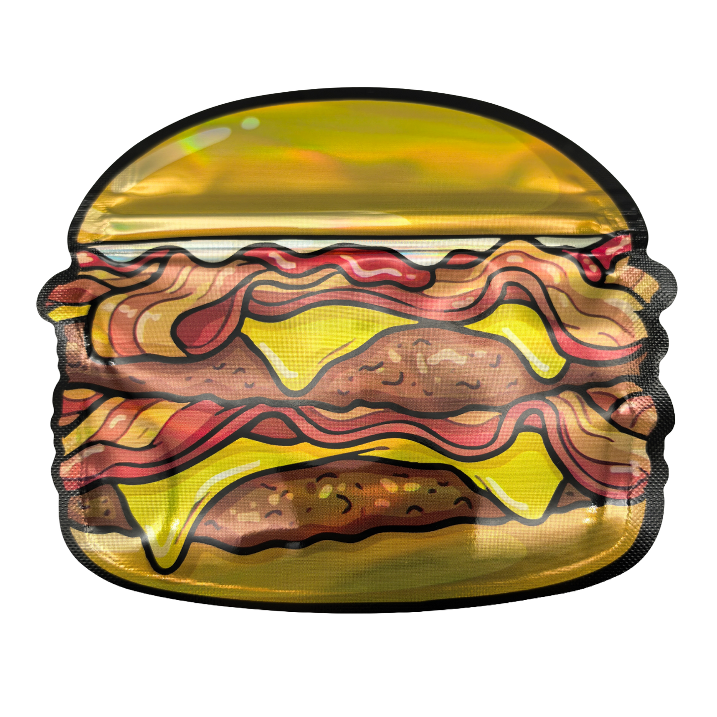 50 Pack – 3.5g Special Die Cut Shaped Mylar Bag - Zandys