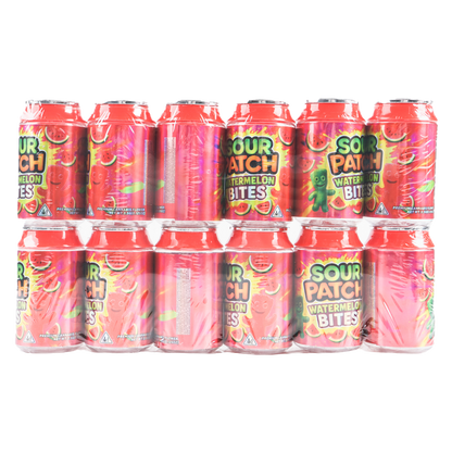 3.5g Plastic Soda Can Jar - Sour Patch Watermelon Bites (12 Count)