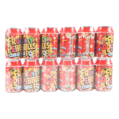 3.5g Plastic Soda Can Jar - Fruity Pebbles Pop (12 Count)