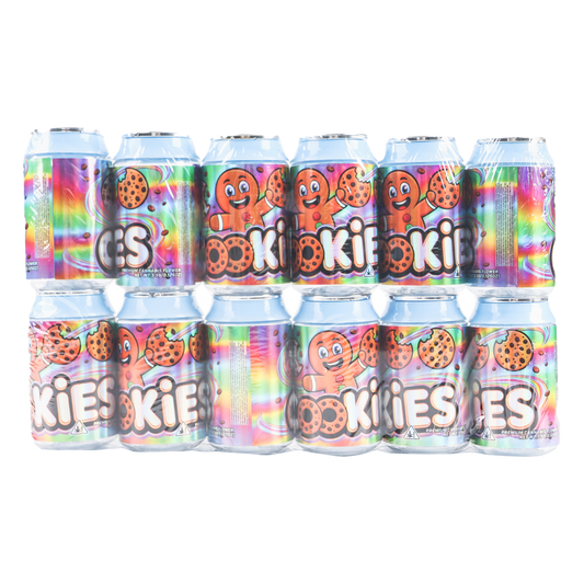 3.5g Plastic Soda Can Jar - Cookies (12 Count)