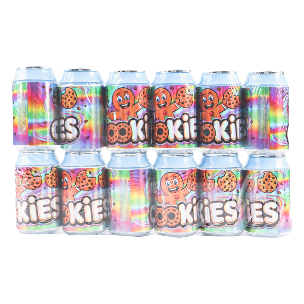 (12 Count) – Cookiez 3.5 Size Plastic Jar