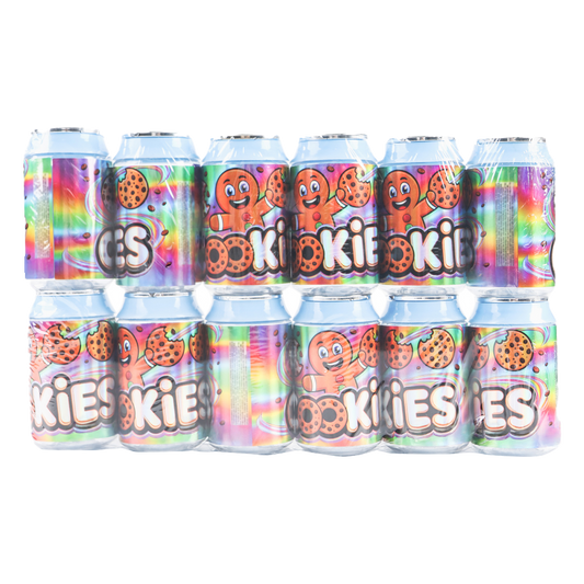 (12 Count) – Cookiez 3.5 Size Plastic Jar