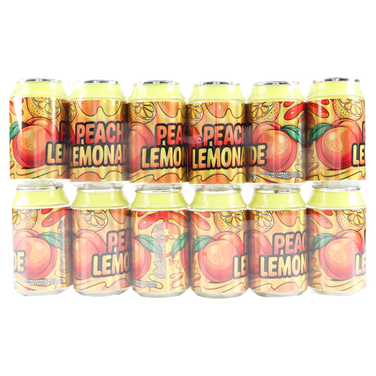3.5g Plastic Soda Can Jar - Peach Lemonade (12 Count)
