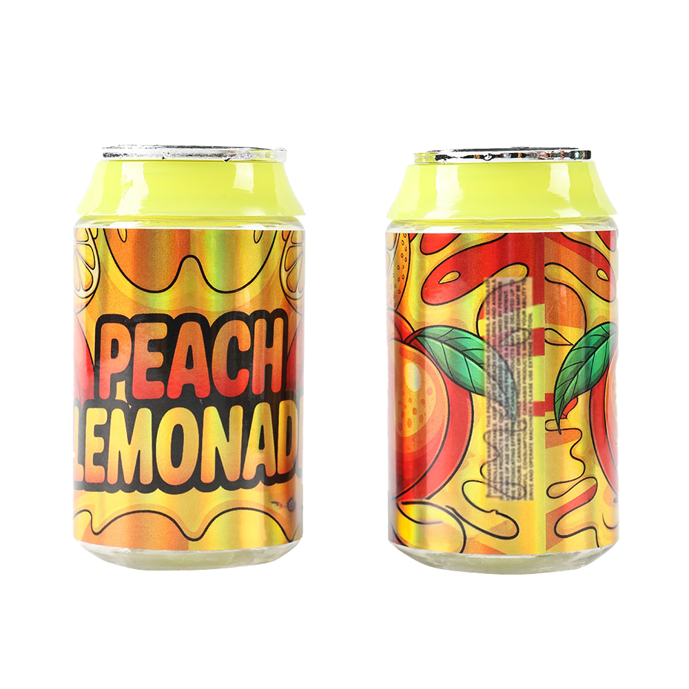 (12 Count) – Peach Lemonade 3.5 Size Plastic Jar