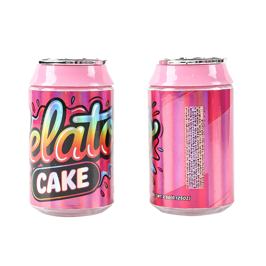 (12 Count) – Gelato Cake 3.5 Size Plastic Jar