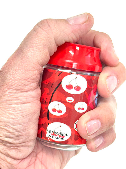 (12 Count) – 3.5 Size Plastic Storage Jar | 54 Color Styles