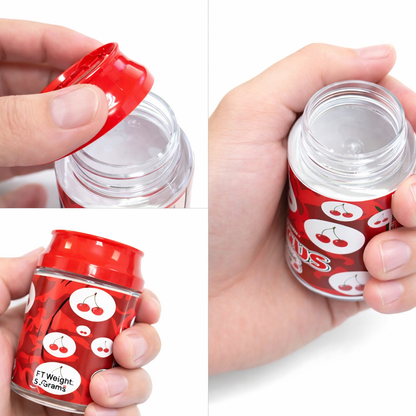 (12 Count) – 3.5 Size Plastic Storage Jars | 10 Color Styles (21-30)