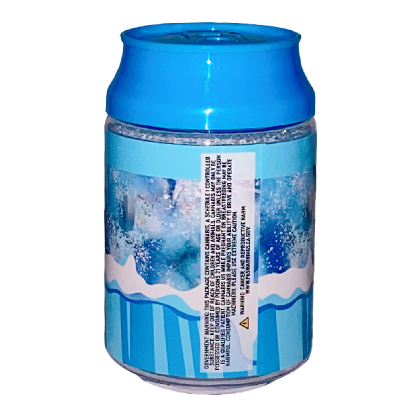 3.5g Plastic Soda Can Jar - Frozen Kapri (12 Count)