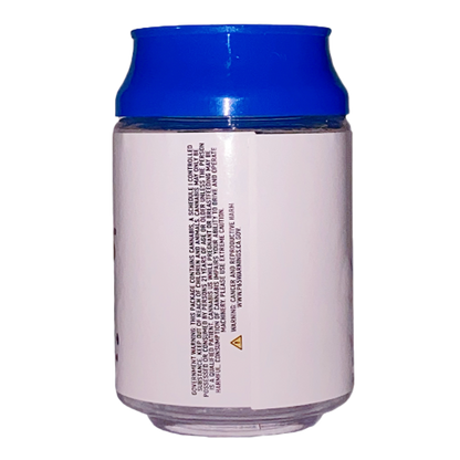 3.5g Plastic Soda Can Jar - Blue Cherry Nerds (12 Count)