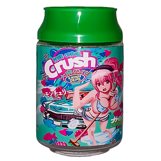 3.5g Plastic Soda Can Jar - Pink Coral Crush (12 Count)
