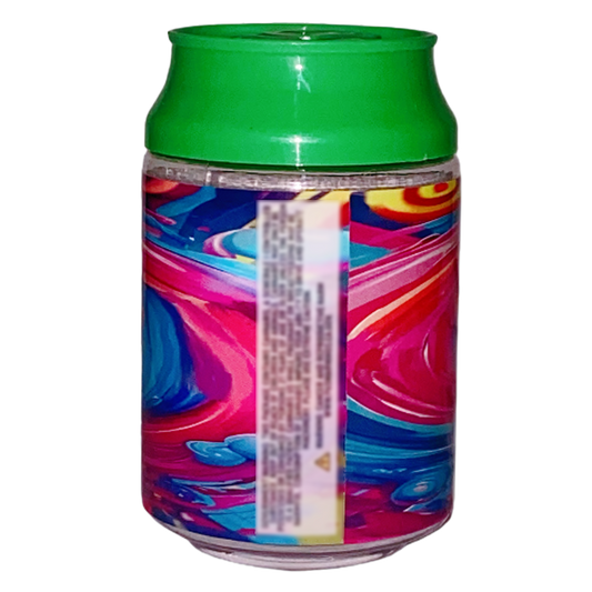 (12 Count) – High Tolerance Swirlz 3.5 Size Plastic Jar