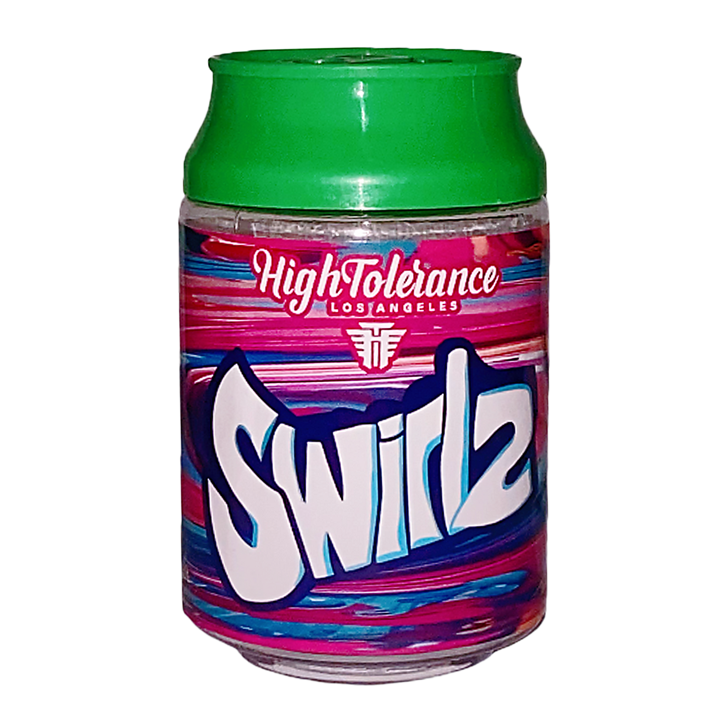 (12 Count) – High Tolerance Swirlz 3.5 Size Plastic Jar