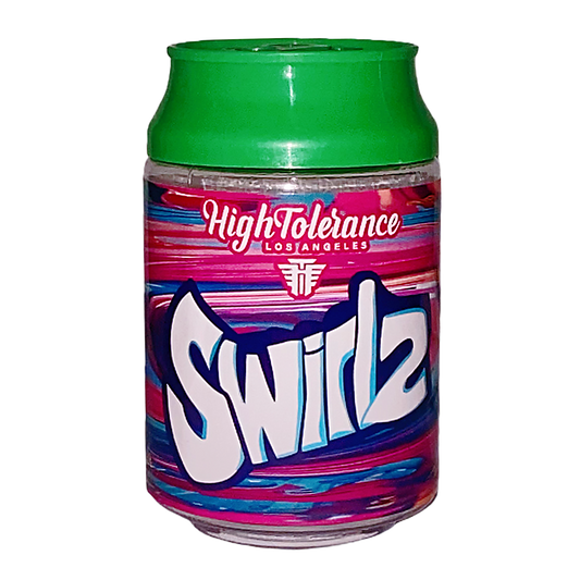 (12 Count) – High Tolerance Swirlz 3.5 Size Plastic Jar