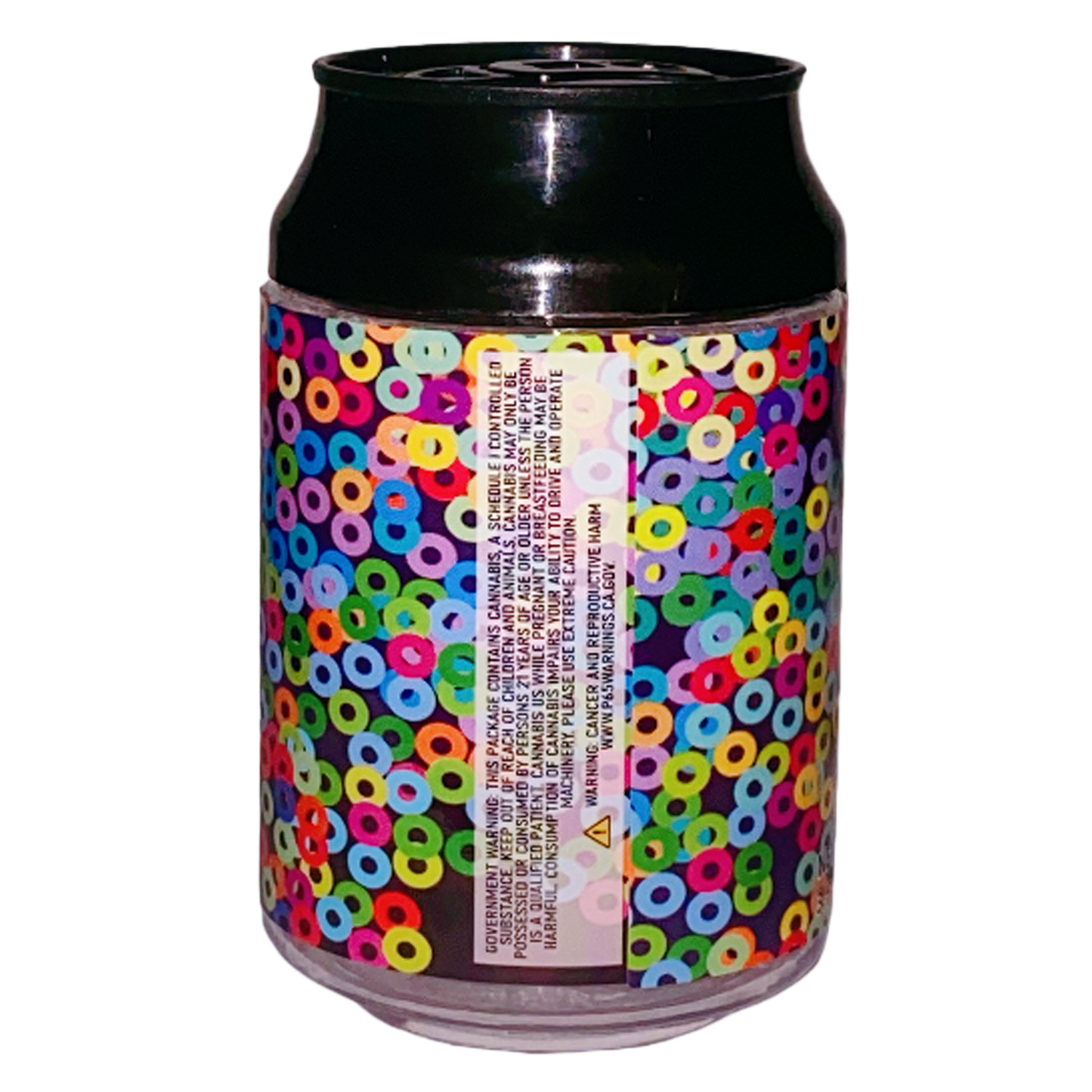 3.5g Plastic Soda Can Jar - It's Just Candy Rocky Road (12 Count)