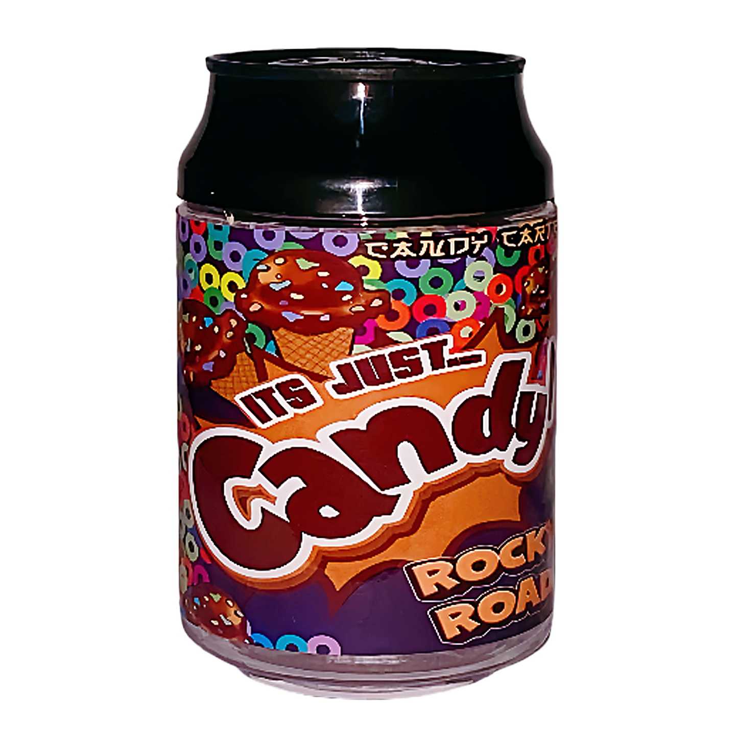 (12 Count) – Rocky Road 3.5 Size Plastic Jar