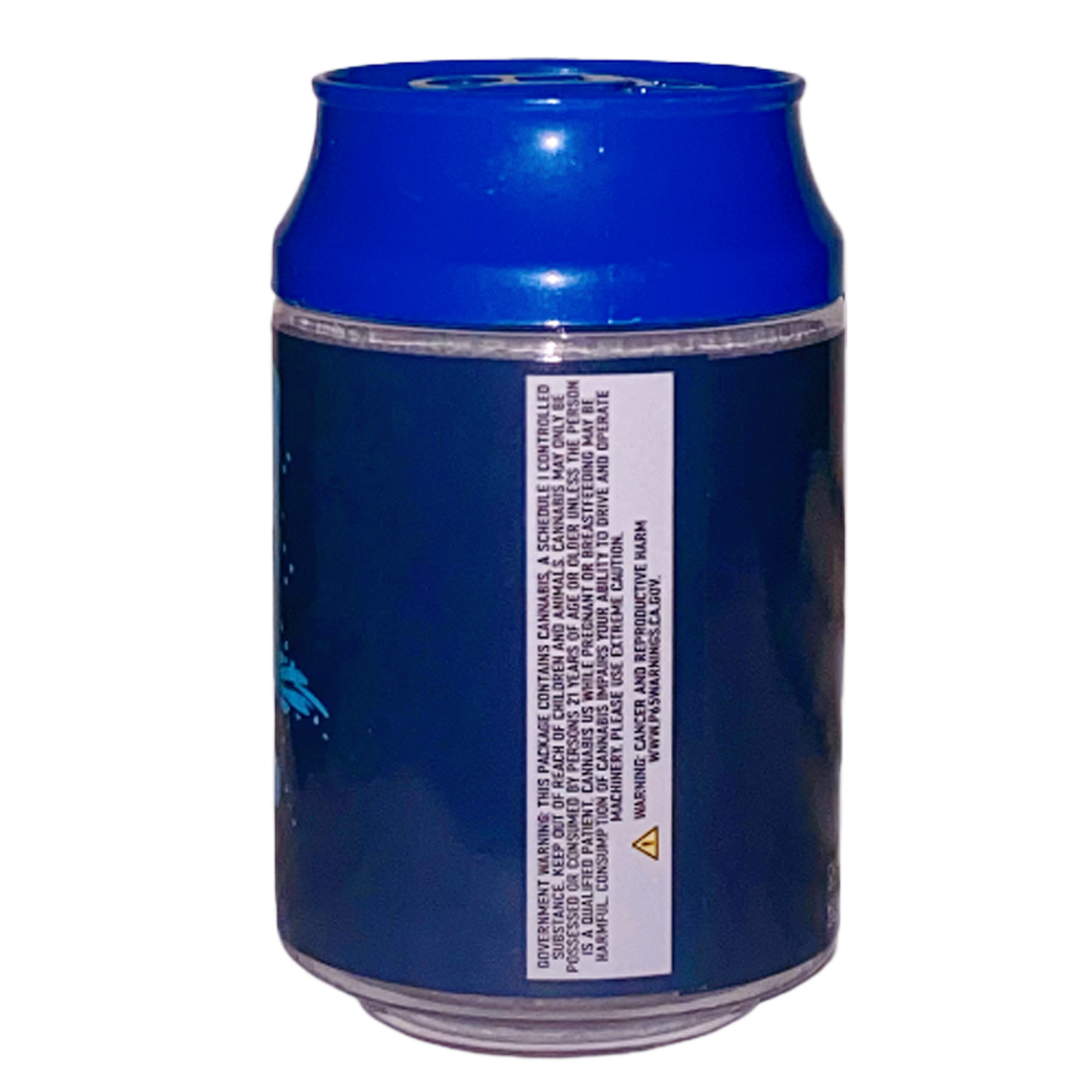 3.5g Plastic Soda Can Jar - Blue Guava (12 Count)