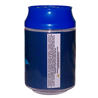3.5g Plastic Soda Can Jar - Blue Guava (12 Count)