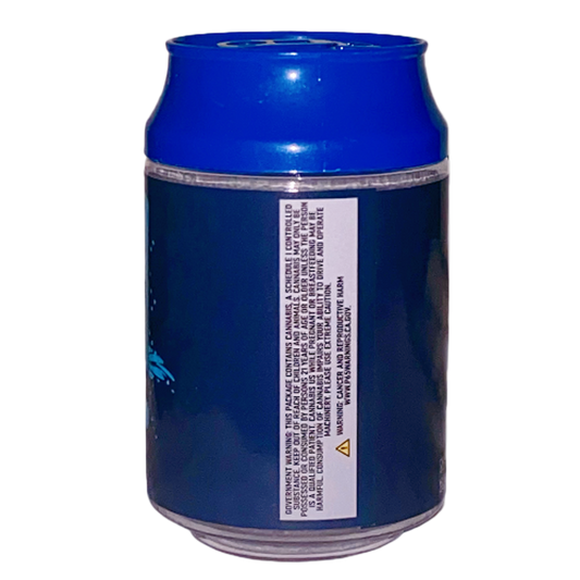 3.5g Plastic Soda Can Jar - Blue Guava (12 Count)