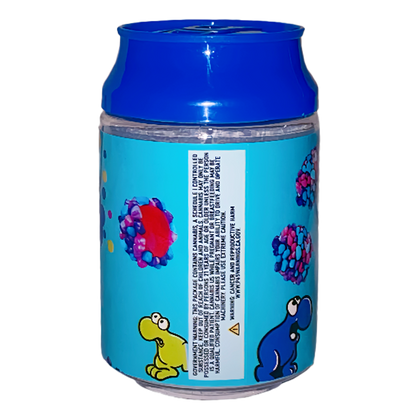 3.5g Plastic Soda Can Jar - Tropical Candy (12 Count)