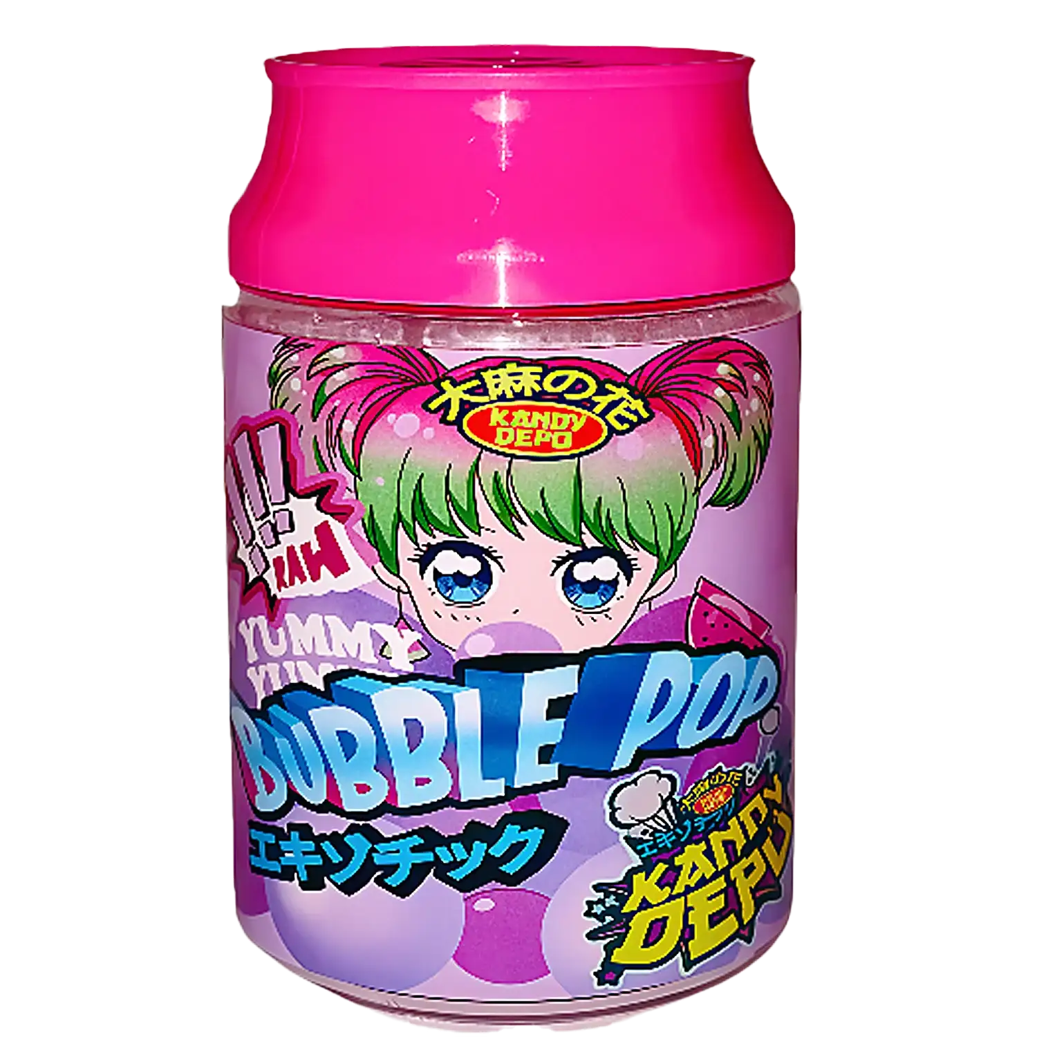 3.5g Plastic Soda Can Jar - Kandy Depo Bubble (12 Count)