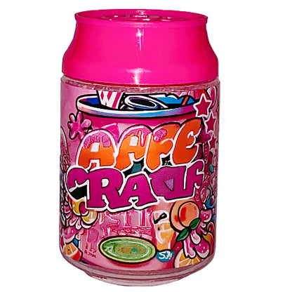 (12 Count) – 3.5 Size Plastic Storage Jars | 10 Color Styles (21-30)