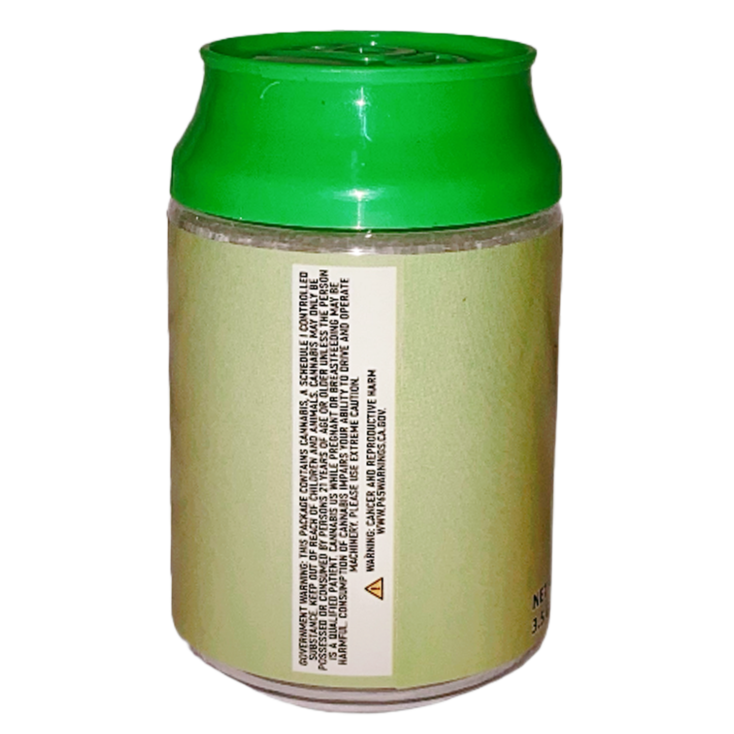 3.5g Plastic Soda Can Jar - Caramel Cookies (12 Count)