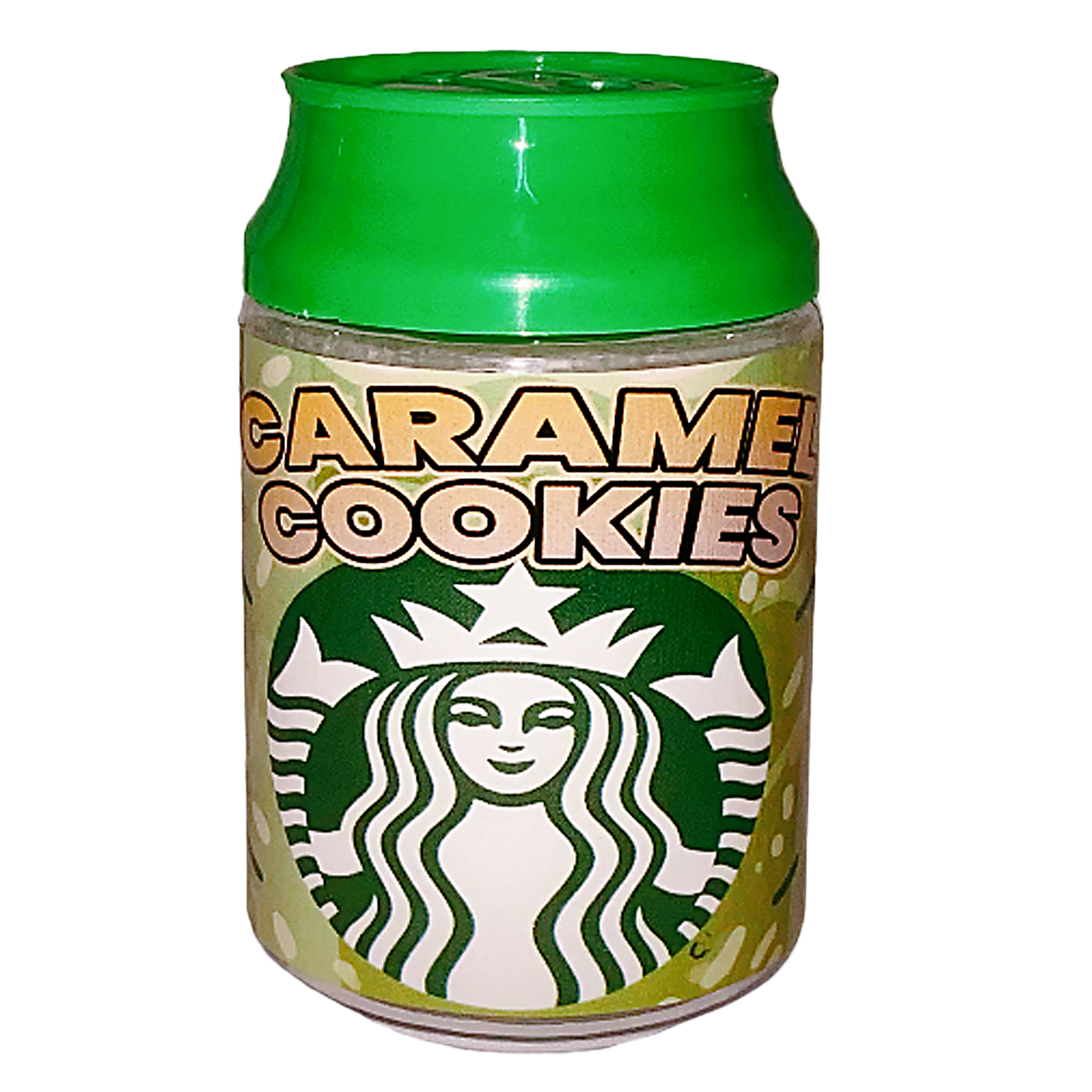 (12 Count) – Caramel Cookies 3.5 Size Plastic Jar