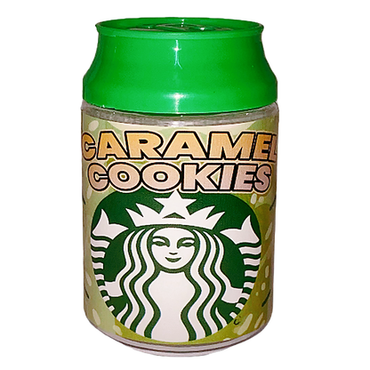 (12 Count) – Caramel Cookies 3.5 Size Plastic Jar
