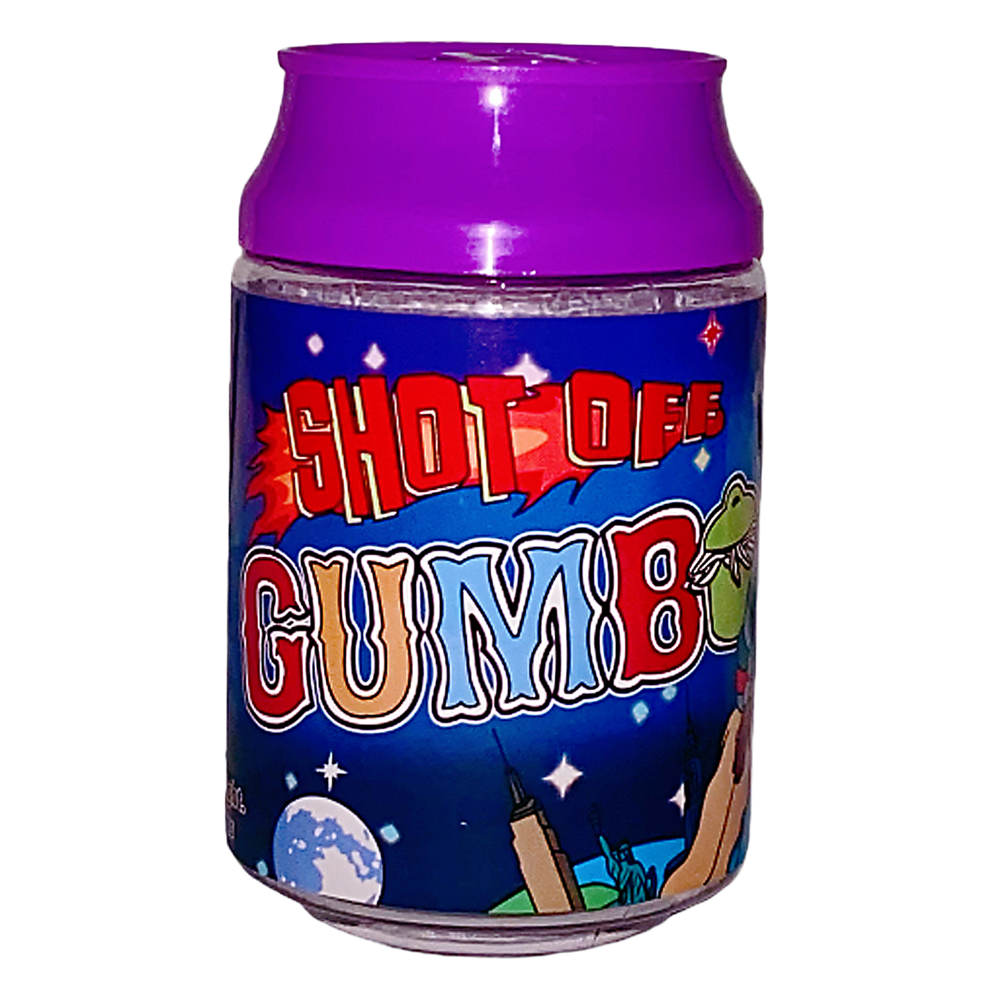 (12 Count) – Shot Off Gumbo 3.5 Size Plastic Jar