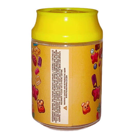 3.5g Plastic Soda Can Jar - Kandy Depo XX Bear Candy (12 Count)