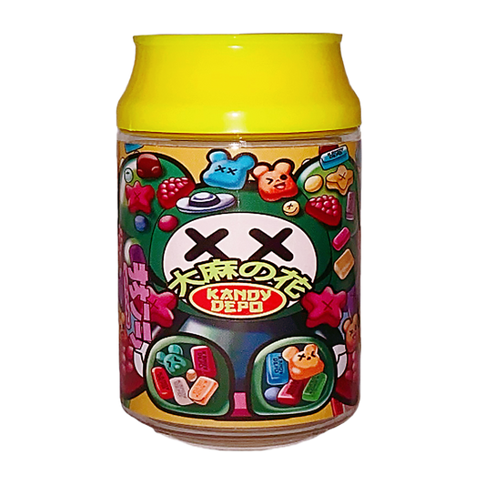 (12 Count) – Depo XX Bear 3.5 Size Plastic Jar