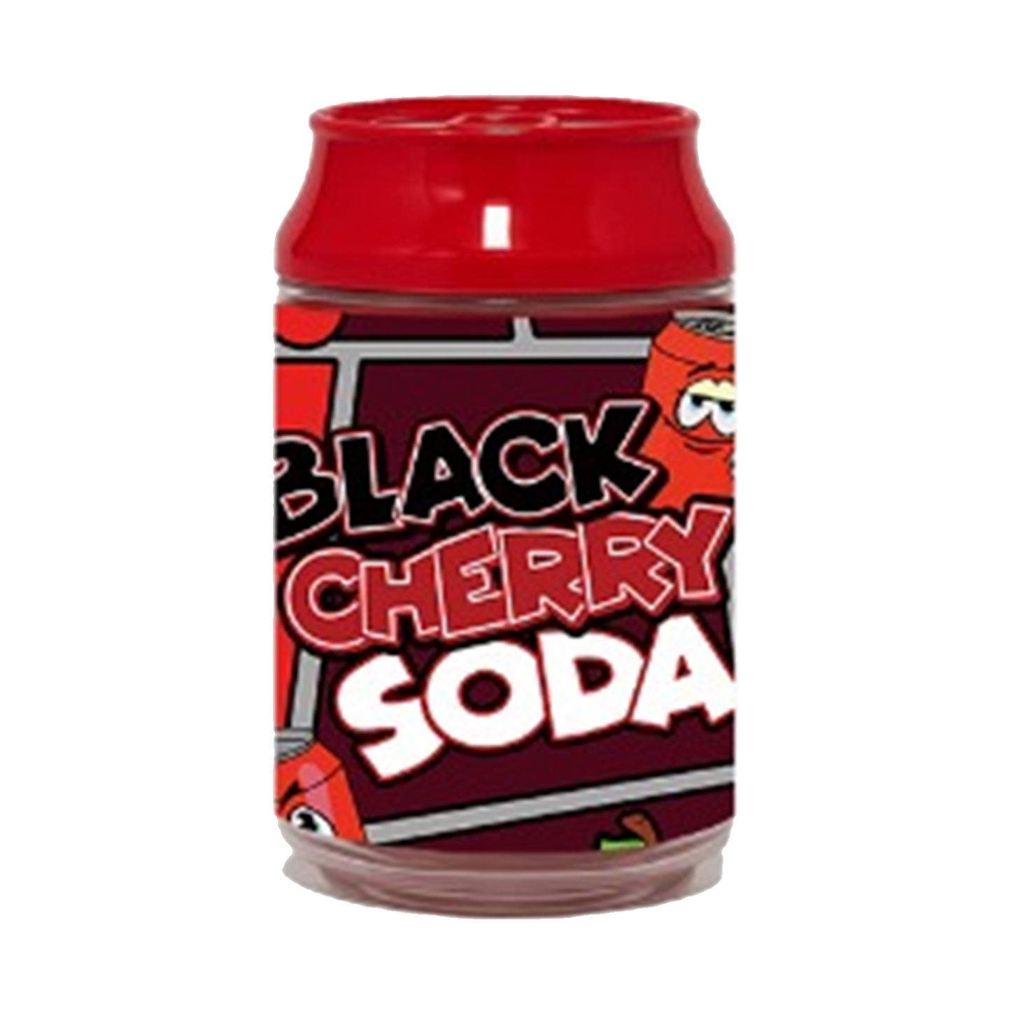 (12 Count) – Black Cherry 3.5 Size Plastic Jar