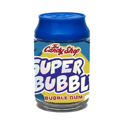 (12 Count) – Black Super Bubble 3.5 Size Plastic Jar