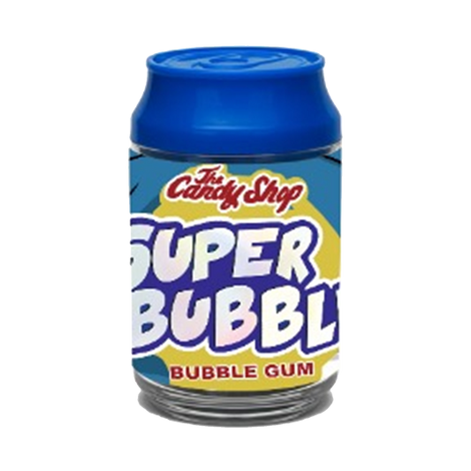 (12 Count) – Black Super Bubble 3.5 Size Plastic Jar