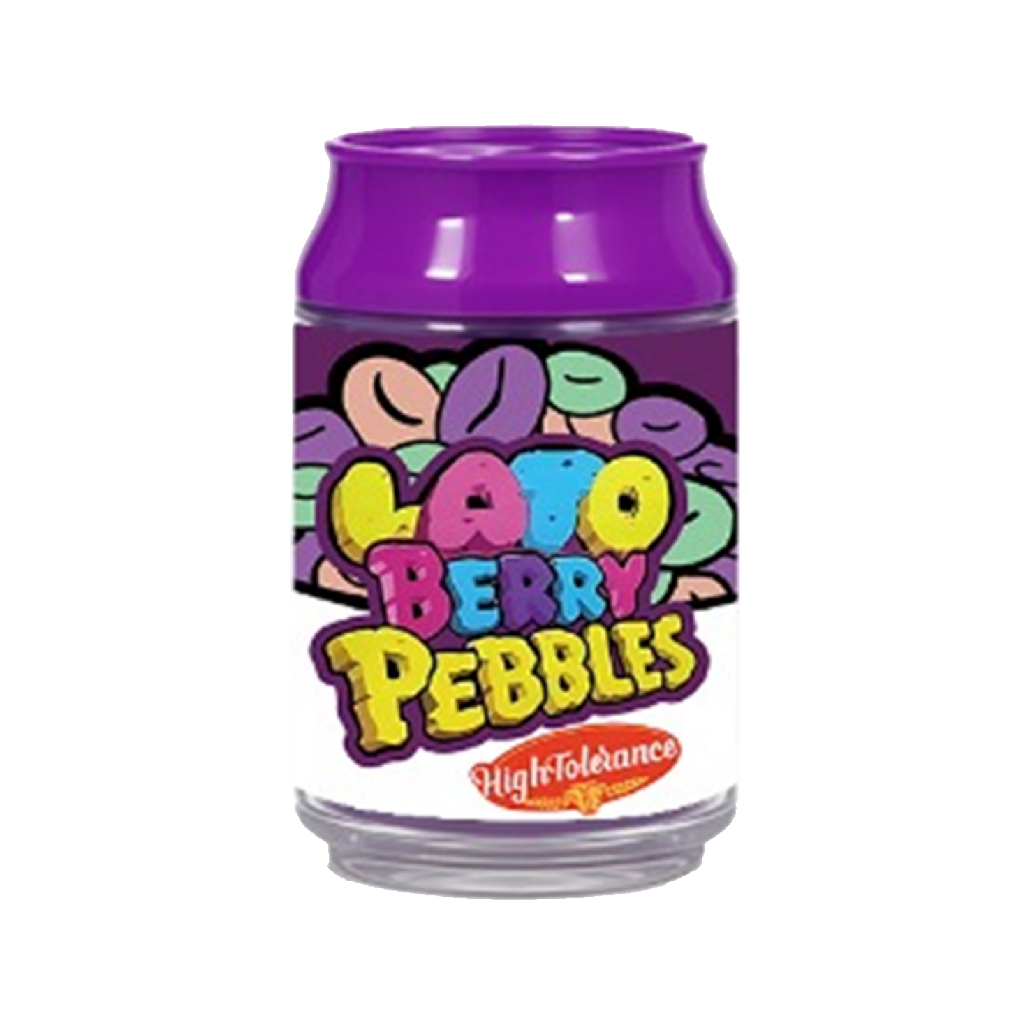 (12 Count) – Lato Berry Pebbles 3.5 Size Plastic Jar