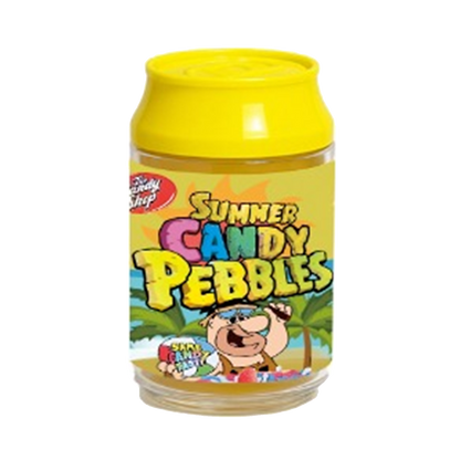 (12 Count) – Summer Pebblez 3.5 Size Plastic Jar