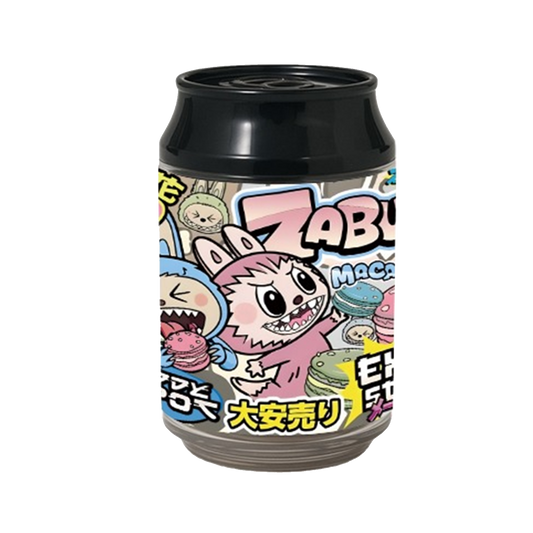 (12 Count) – Zabubu Macaroonz 3.5 Size Plastic Jar