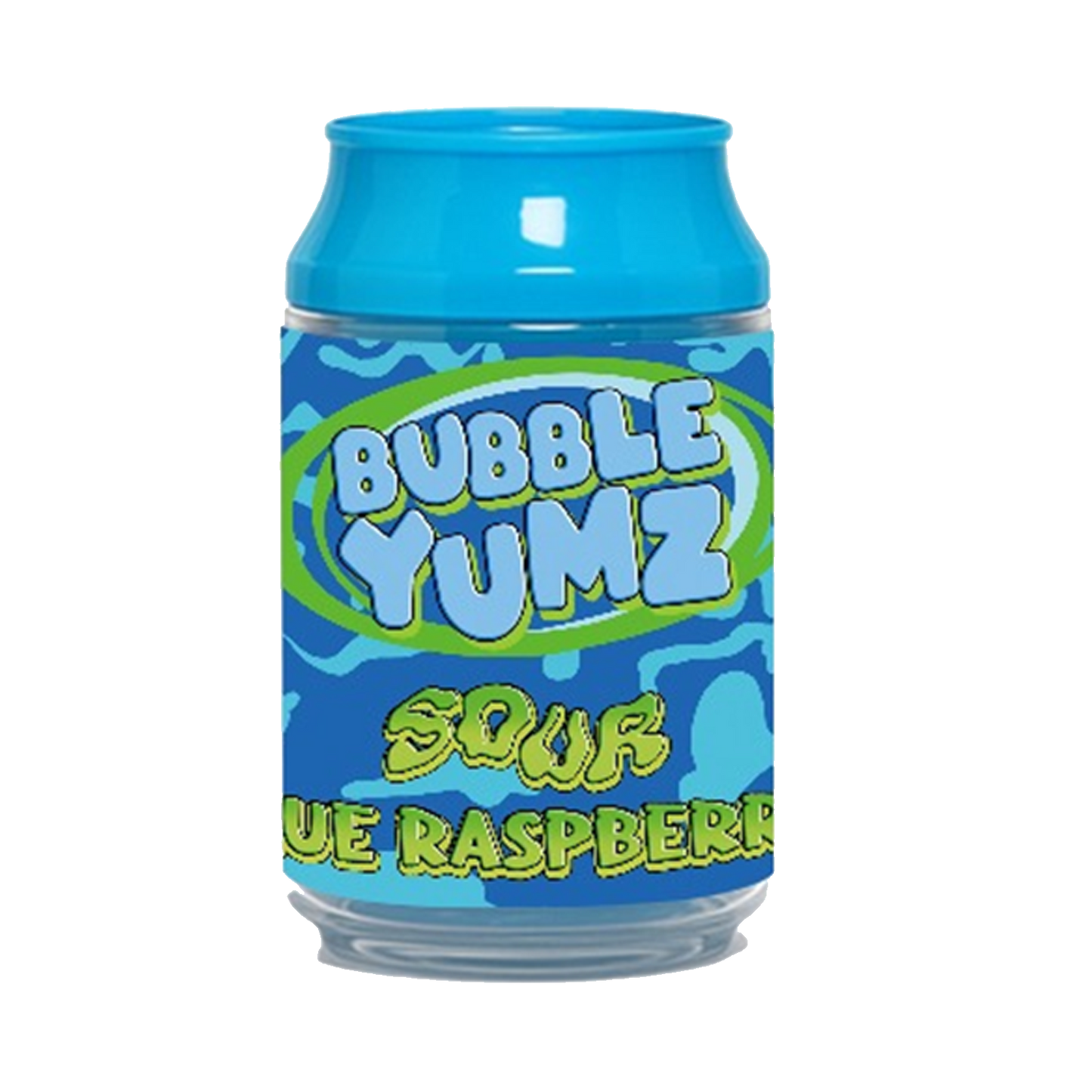 (12 Count) – Sour Blue Raspberry 3.5 Size Plastic Jar