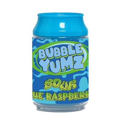 (12 Count) – Sour Blue Raspberry 3.5 Size Plastic Jar