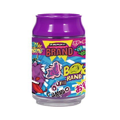 (12 Count) – 3.5 Size Plastic Storage Jar | 54 Color Styles