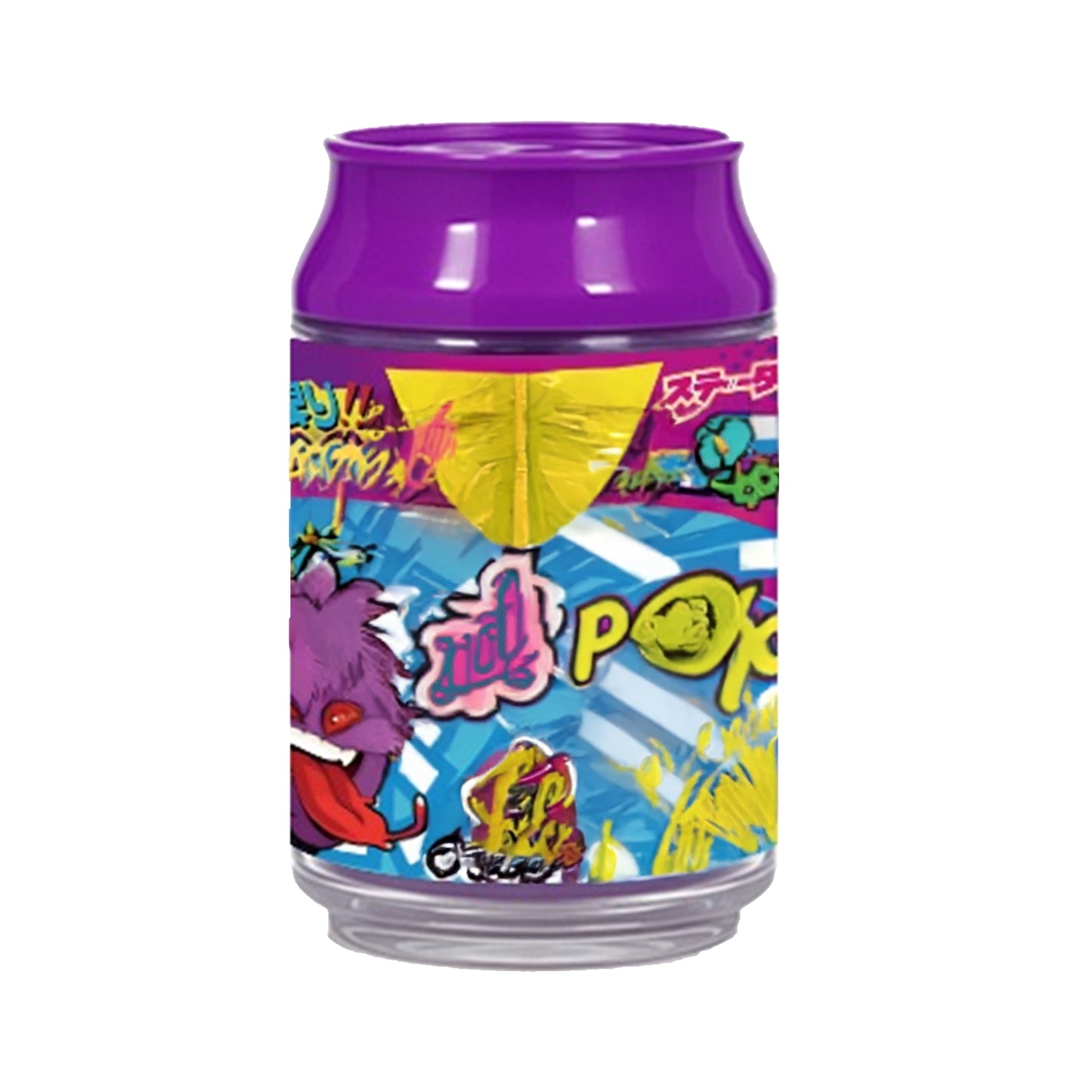 (12 Count) – 3.5 Size Plastic Storage Jars | 4 Color Styles (51-54)