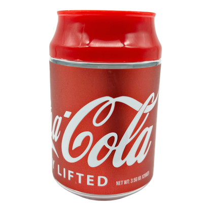 3.5g Plastic Soda Can Jar - Canna-Cola (12 Count)