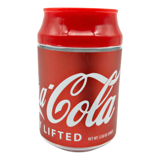 3.5g Plastic Soda Can Jar - Canna-Cola (12 Count)