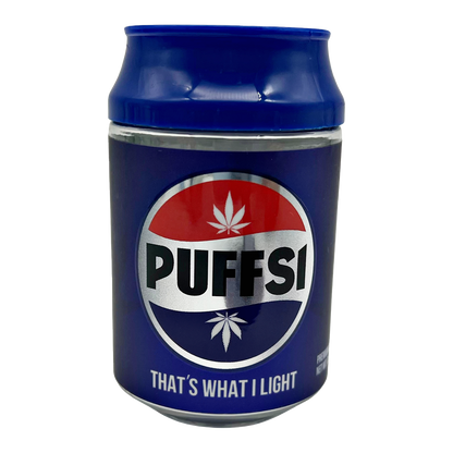 3.5g Plastic Soda Can Jar - Puffsi (12 Count)
